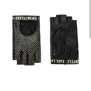 Karl Lagerfeld evening gloves